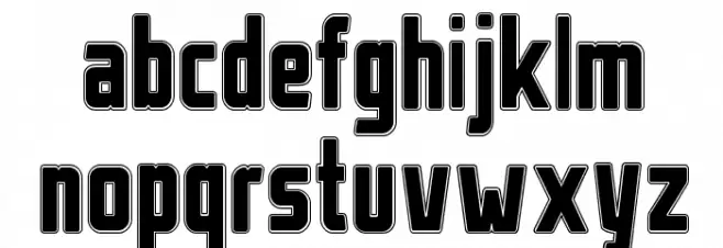 StahlbetontrŠger-College फ़ॉन्ट लोअरकेस