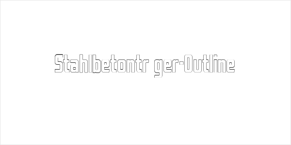 StahlbetontrŠger-Outline Logo