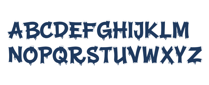 Stain Street PERSONAL USE Regular Uppercase