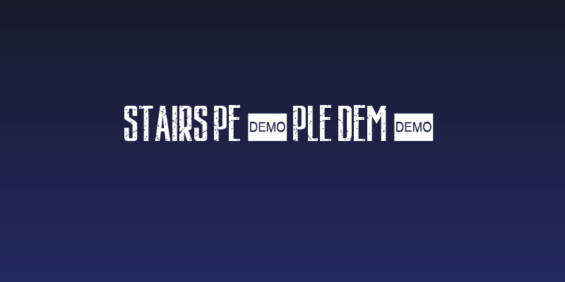 Stairs People DEMO Social Header