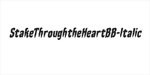 StakeThroughtheHeartBB-Italic Logo