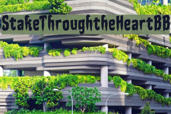 StakeThroughtheHeartBB Font examples