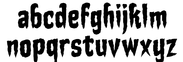 StakeThroughtheHeartBB Font LOWERCASE