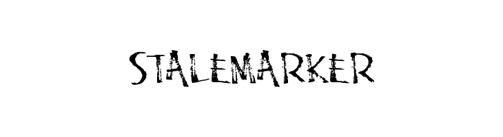 StaleMarker  Descarca Fonturi Gratis