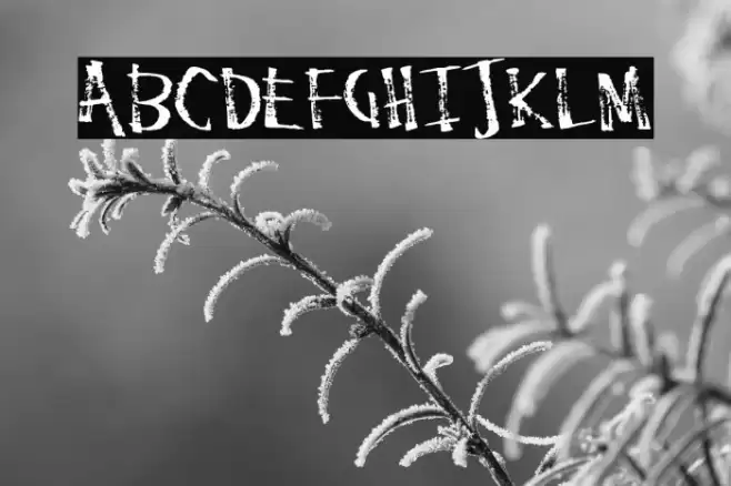 StaleMarker Font examples