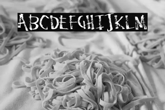 StaleMarker Font examples