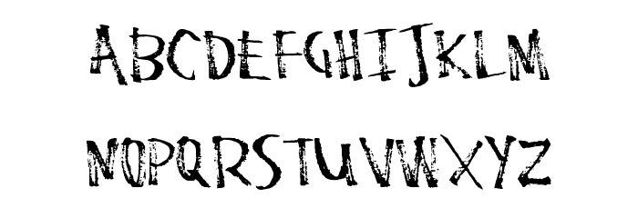 StaleMarker Font LOWERCASE