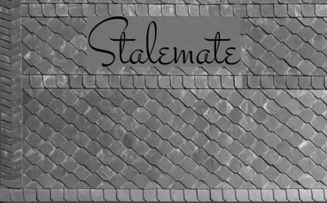 Stalemate Font examples