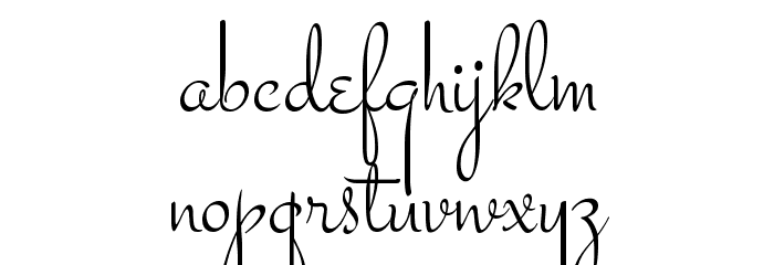 Stalemate Font LOWERCASE