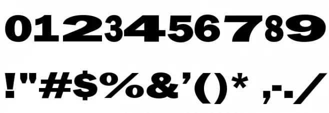 Staley Font OTHER CHARS