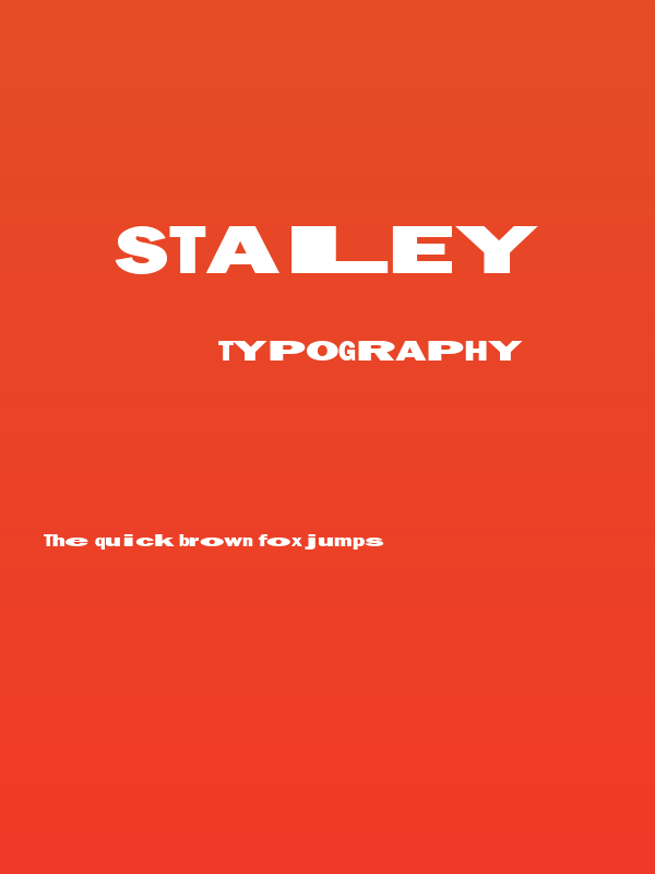Staley Poster