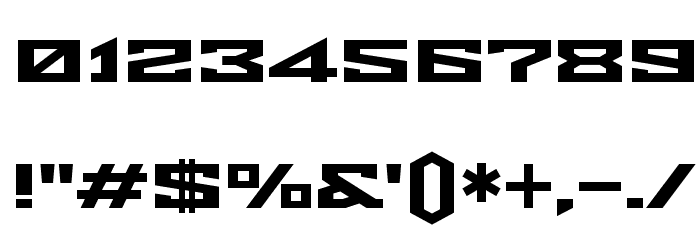 Stalin One Font OTHER CHARS