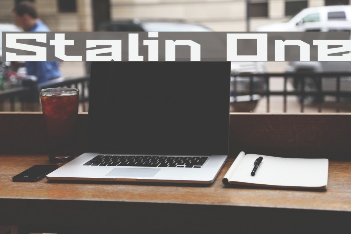 Stalin One Font examples