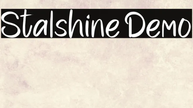 Stalshine Demo Example 1