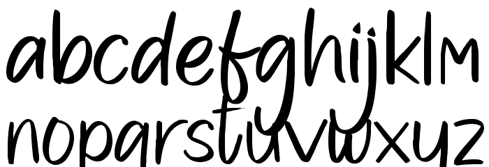 Stalshine Demo Font LOWERCASE
