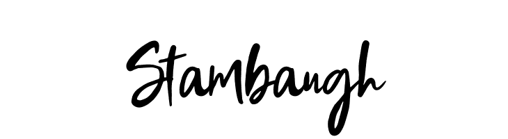 Stambaugh  les polices de caractères gratuit tlcharger