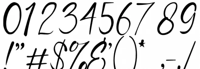 Stamford Bridge Font OTHER CHARS