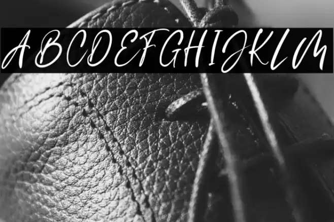 Stamford Bridge Font examples