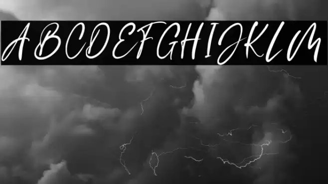 Stamford Bridge Font examples