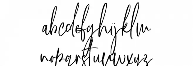 StamfordBridge Schriftart Kleinbuchstaben