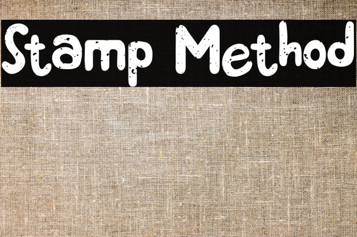 Stamp Method Example 1