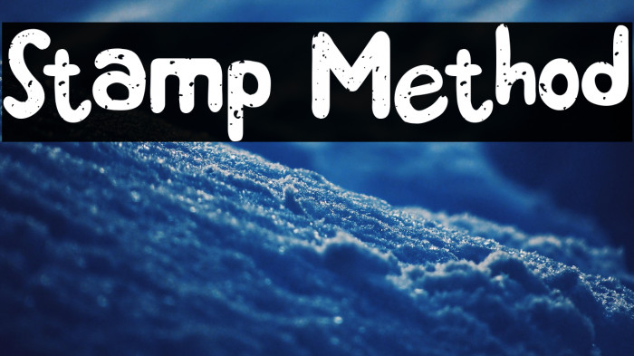 Stamp Method Example 2