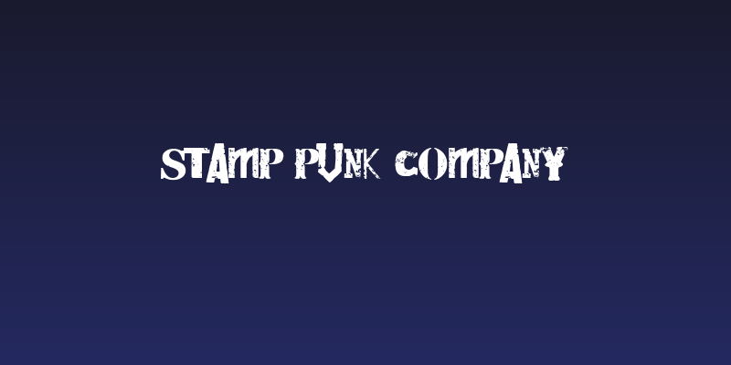 Stamp Punk Company Social Header