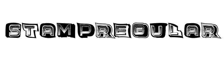 Stamp Regular  Frei Schriftart Herunterladen