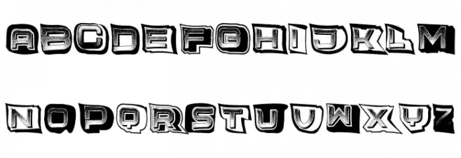Stamp Regular Шрифта ВЕРХНИЙ