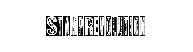 Stamp Revolution  Free Fonts Download