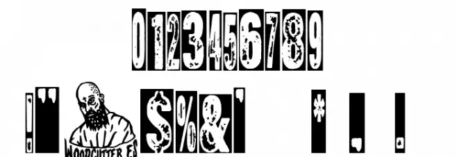 Stamp Revolution Font OTHER CHARS