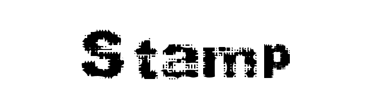 Stamp Font