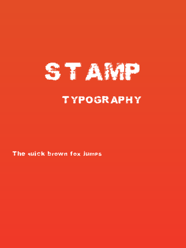 Stamp Poster