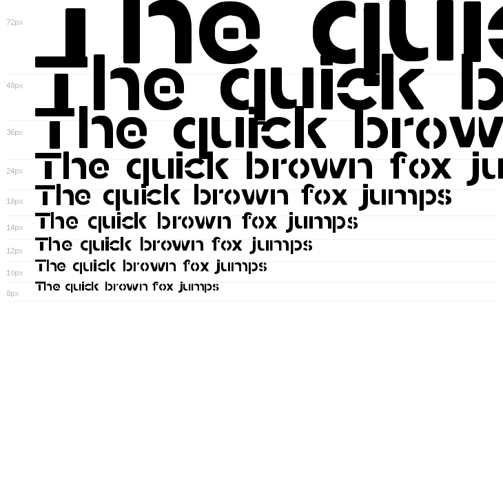 Stamped Navy Font Bold Waterfall