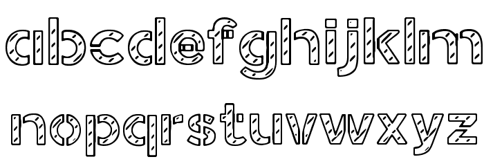 Stamped Navy Font Font LOWERCASE