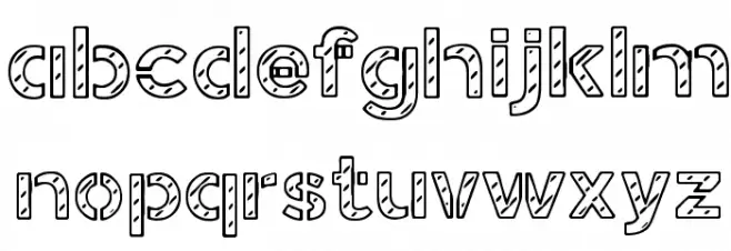 Stamped Navy Font Caratteri MINUSCOLO