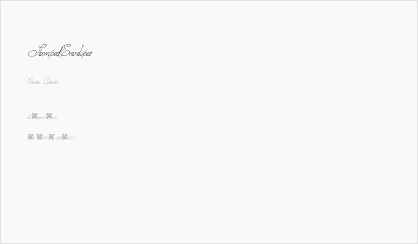 StampedEnvelopes Business Card