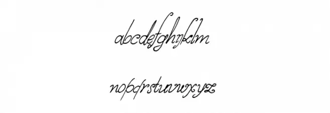 StampedEnvelopes Font LOWERCASE