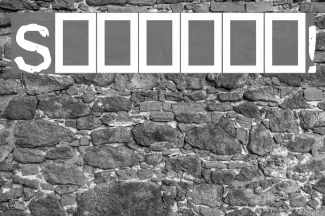 Stamped! Font examples