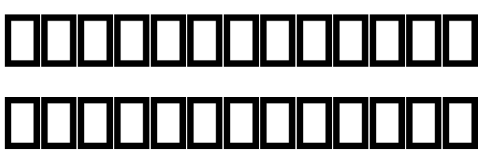 Stamped! Font LOWERCASE