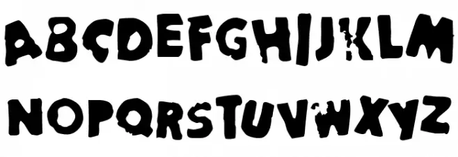 StamperFace Шрифта ВЕРХНИЙ