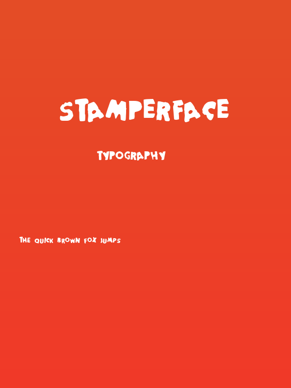 StamperFace Poster