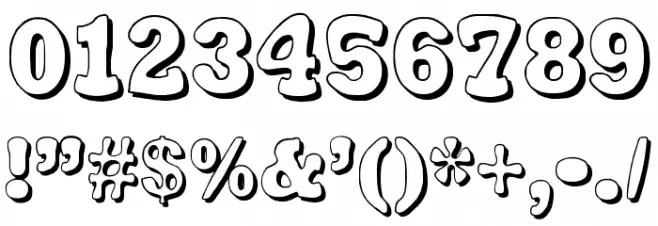 Stampy Light Font OTHER CHARS