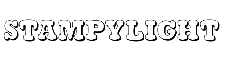 Stampy Light  Frei Schriftart Herunterladen
