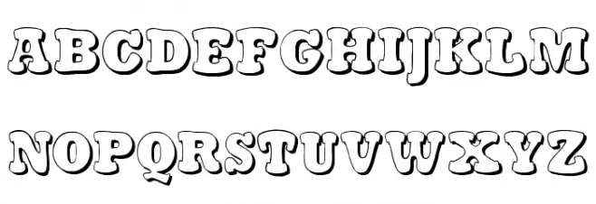Stampy Light Schriftart Groß