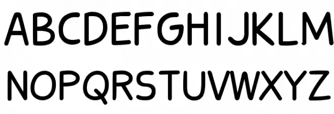 Stanberry Regular フォント 大文字