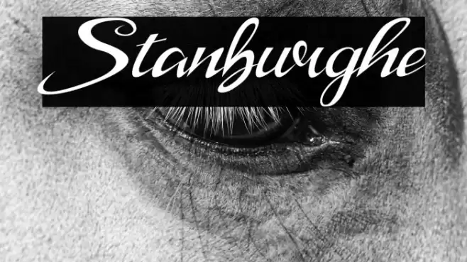 Stanburghe Font examples