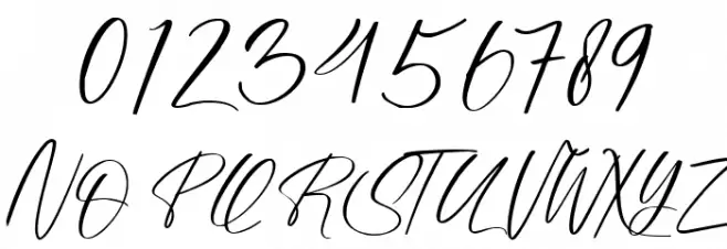 Stand Fallen Font OTHER CHARS