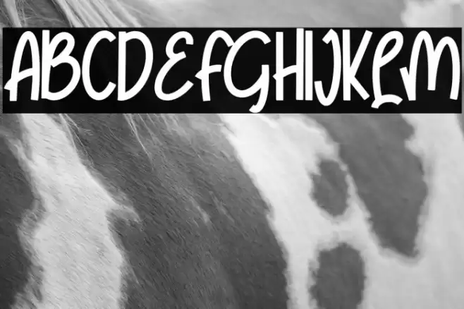 Stand Late Font examples