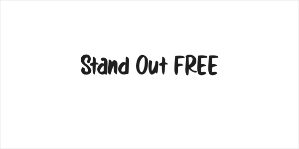 Stand Out FREE Logo